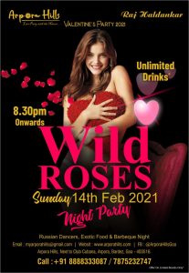 WILD ROSES – The biggest Valentine’s Night Party in the city